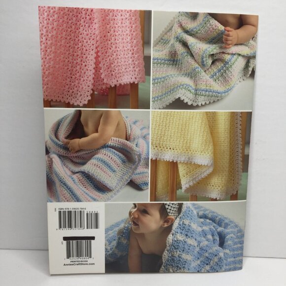 Annie's Crochet Sweet & Simple Baby Blankets Glenda Winkleman 6 Cuddly Projects - Picture 9 of 10